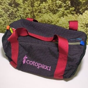 Cotopaxi Red and Black Mariveles 32L Travel Duffle Bag